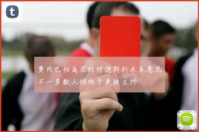 费内巴切高层对特德斯科未来意见不一多数人倾向于更换主帅